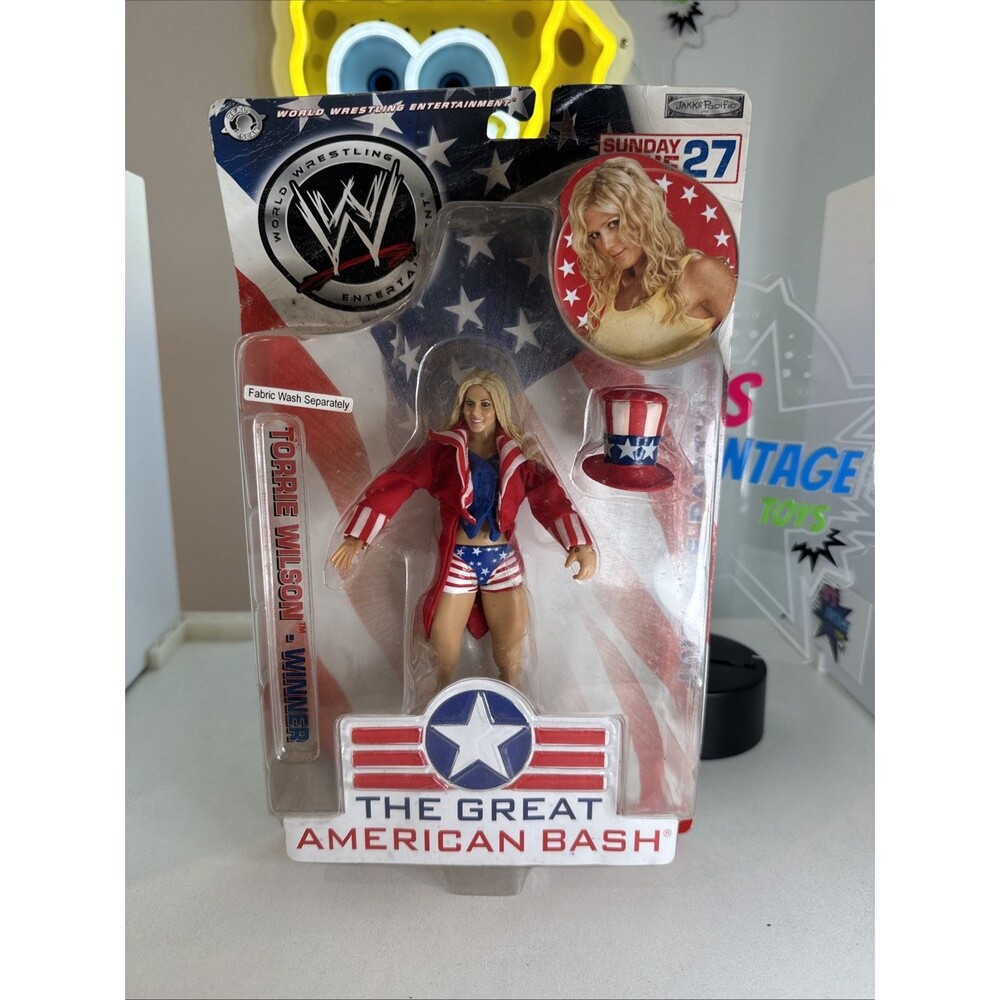 WWE The Great American Bash Torrie Wilson Jakks Pacific Action Figure 2004